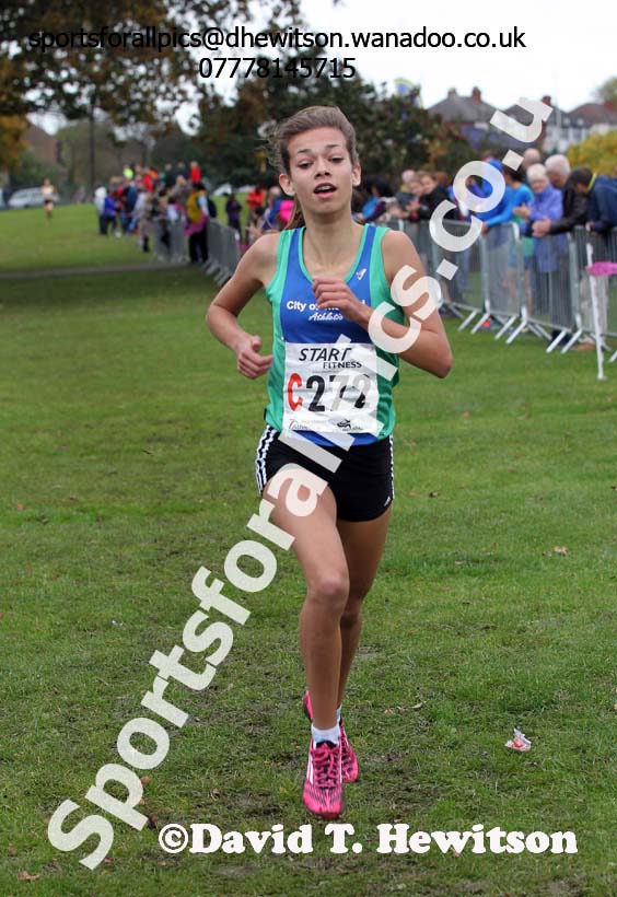 Under-15 girls Northern Cross Country Relays. Photo: David T. Hewitson/Sports for All Pics